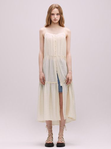 Pintuck Lace Layered dress_T244MOP271W - Thursday Island - Modalova