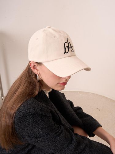 Logo Ball Cap Beige [T23] - bibyseob - Modalova