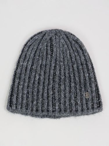 Rib Two tone Beanie_Charcoal - ELLIOTI - Modalova