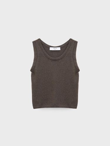 Round Neck Sleeveless Knit Top - Arch The - Modalova