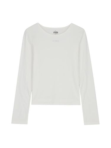 Essential Slim Long-Sleeved T-shirt_WHITE - CITYBREEZE - Modalova