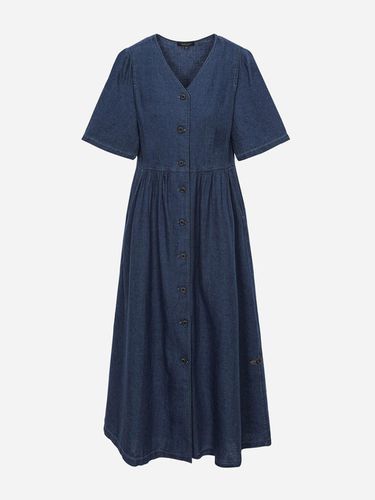 V-neck robe denim dress_T244MOP268W - Thursday Island - Modalova