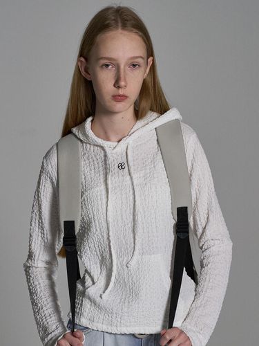 Wrinkle Hoodie_White - ELLIOTI - Modalova