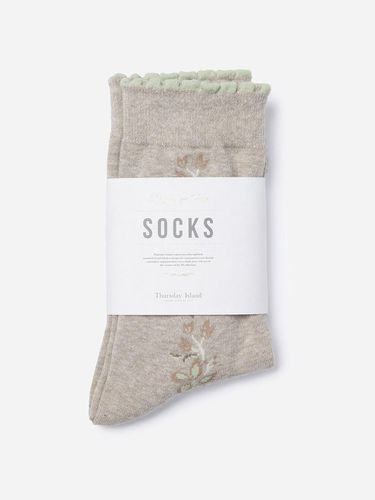 Side Motif Socks - Thursday Island - Modalova