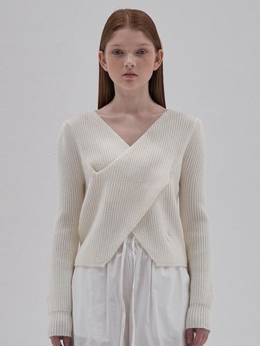 Wrap Layered Knit Ts_white - ELLIOTI - Modalova