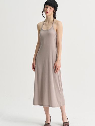 Summer Seyfried Dress_Beige - SORRY TOO MUCH LOVE - Modalova