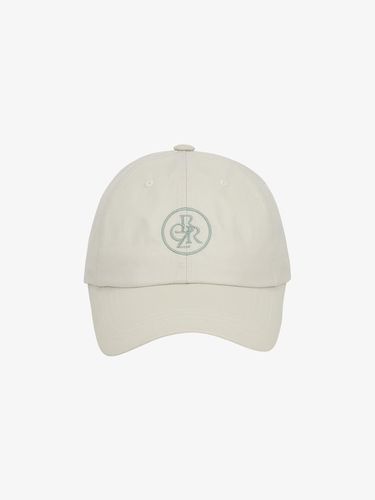 Nylon Circle Logo Ball Cap_White - CITYBREEZE - Modalova