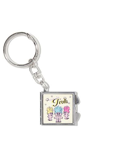 Troll Graphic Mirror Keyring [Light Yellow] - KIRSH - Modalova