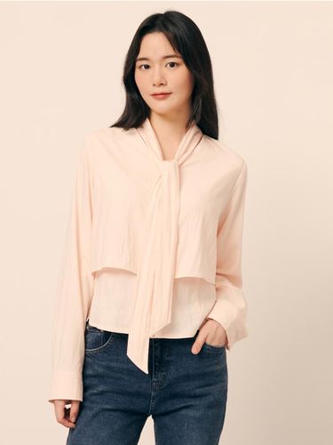 Layer Ribbon Tie Blouse GP9P0BL901 - JJ JIGOTT - Modalova