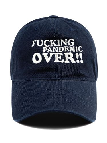 OVER WASHED BALL CAP-Navy - Wick - Modalova