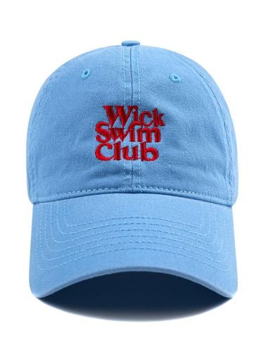 SWIMCLUB Washed Ball Cap-Sky Blue - Wick - Modalova