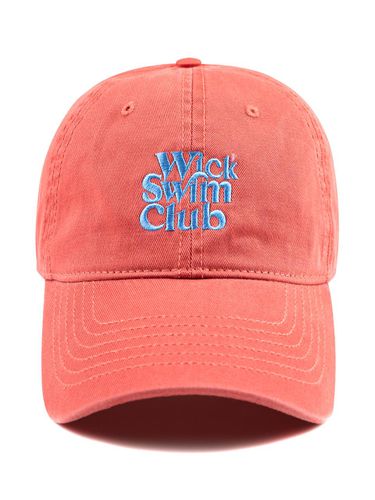 SWIMCLUB Washed Ball Cap-Pink - Wick - Modalova