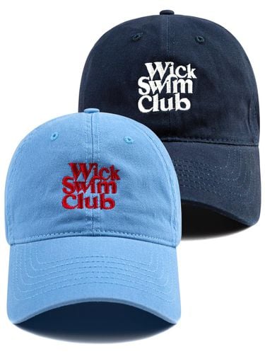 SWIMCLUB Washed Ball Cap - Wick - Modalova