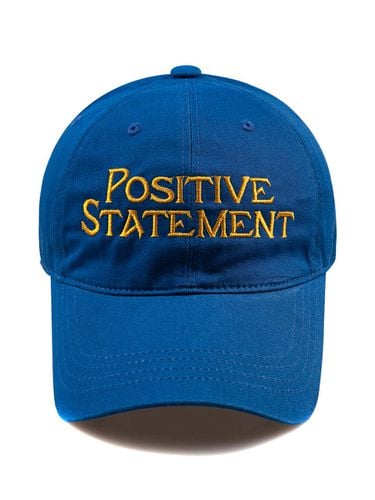 STATEMENT WASHED BALL CAP-Blue - Wick - Modalova