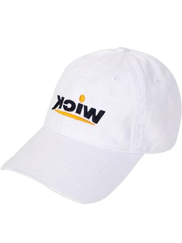 BG284CAP484 MIRROR WASHED CAP-WHITE - Wick - Modalova