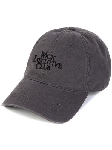 BG284CAP539 EXECUTIVE CLUB WASHED CAP-CHARCOAL - Wick - Modalova