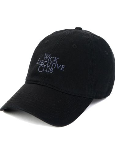 BG284CAP539 EXECUTIVE CLUB WASHED CAP-BLACK - Wick - Modalova