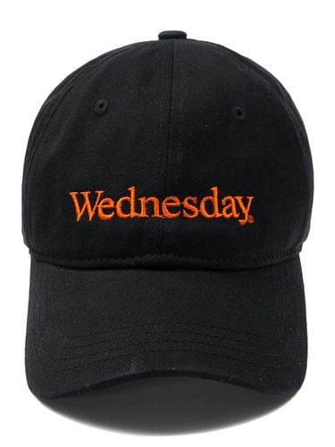 BG284CAP902_WEDNESDAY WASHED CAP-BLACK - Wick - Modalova