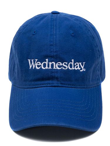 BG284CAP902_WEDNESDAY WASHED CAP-BLUE - Wick - Modalova