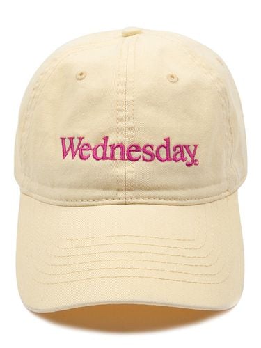 BG284CAP902_WEDNESDAY WASHED CAP-YELLOW - Wick - Modalova