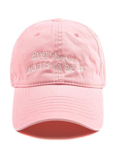 Everybody Wave Washed Ball Cap-Light Pink - Wick - Modalova