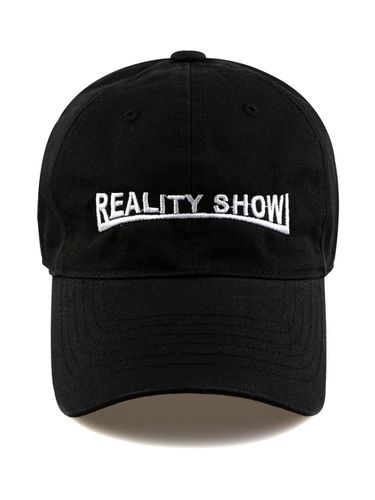 REALITY SHOW Washed Ball Cap-Black - Wick - Modalova