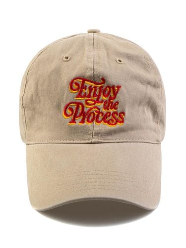 Enjoy Process Washed Ball Cap - Beige - Wick - Modalova