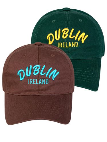 DUBLIN IRELAND WASHED BALL CAP - Wick - Modalova