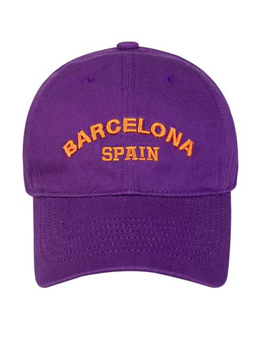 BARCELONA SPAIN Washed Ball Cap-Purple - Wick - Modalova