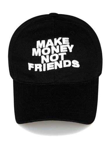 M.M.N.F. Washed Ball Cap-Black - Wick - Modalova