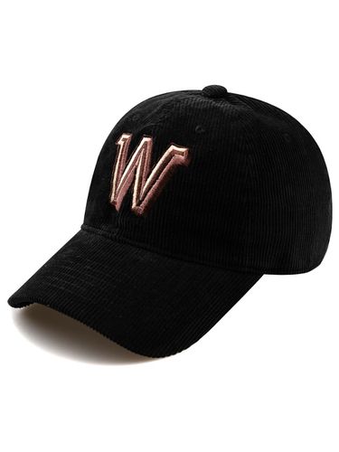 W CAPITAL Corduroy Ball Cap-Black - Wick - Modalova