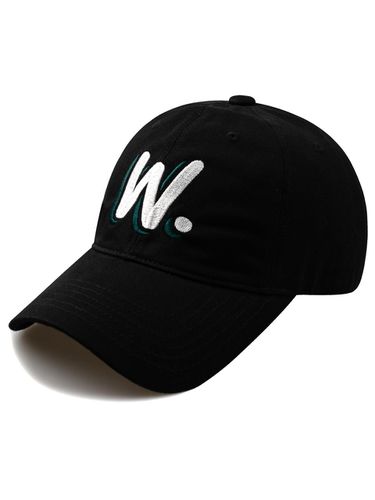 W SHADOW Washed Ball Cap-Black - Wick - Modalova