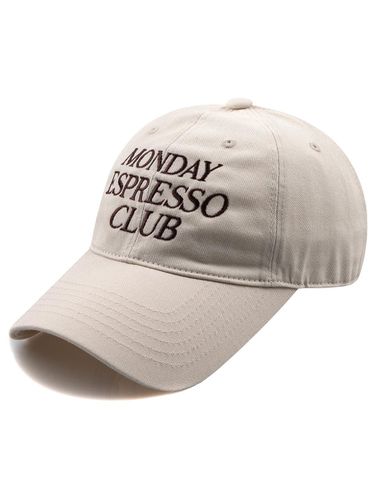 MONDAY CLUB Washed Ball Cap - Wick - Modalova