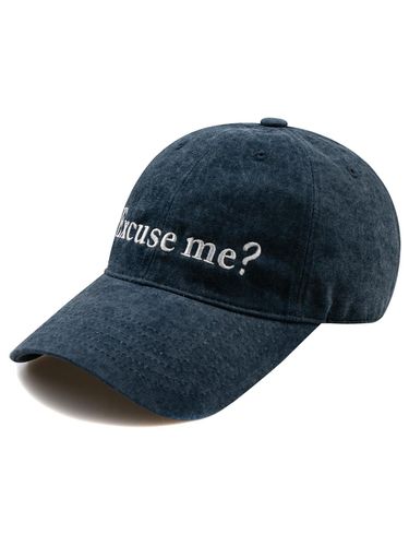 Excuse me Pigment Ball Cap-Blue - Wick - Modalova