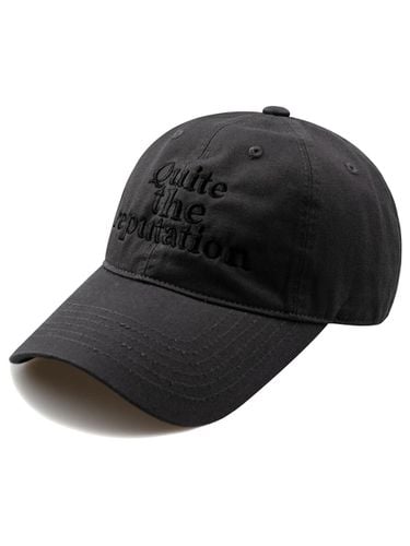 Quite Washed Ball Cap-Charcoal - Wick - Modalova