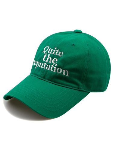 Quite Washed Ball Cap-Green - Wick - Modalova