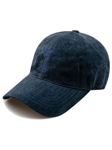 Length Property Pigment Ball Cap-Blue - Wick - Modalova