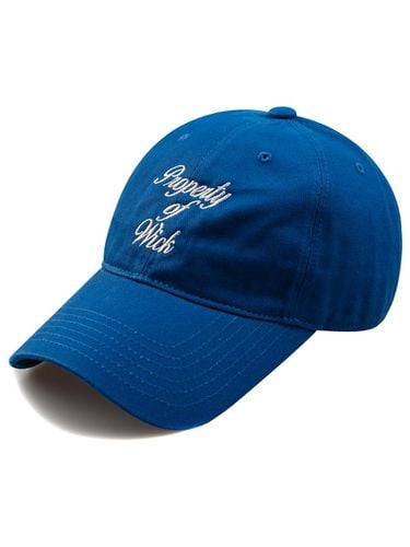 Length Property Washed Ball Cap-Blue - Wick - Modalova