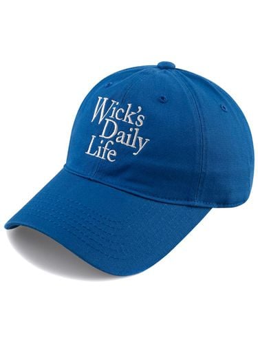 Daily Life Washed Ball Cap-Blue - Wick - Modalova