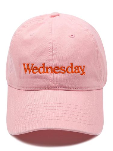 BG284CAP902_WEDNESDAY WASHED CAP-PINK - Wick - Modalova