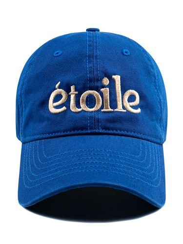 Etoile Washed Ball Cap-Blue - Wick - Modalova