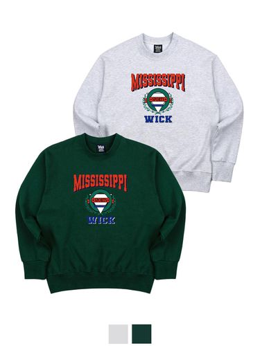 MISSISSISSIPPI SPORTS Oversized Fit Sweatshirt - Wick - Modalova