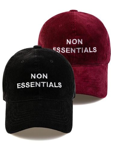 NON ESSENTIALS Corduroy Ball Cap - Wick - Modalova