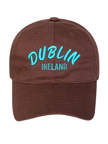 DUBLIN IRELAND Washed Ball Cap-Brown - Wick - Modalova