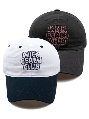 BEACH CLUB WASHED BALL CAP - Wick - Modalova