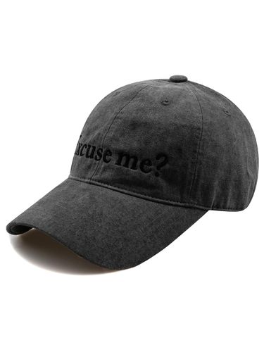 Excuse me Pigment Ball Cap-Charcoal - Wick - Modalova