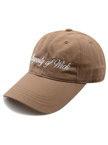 Wide Property Washed Ball Cap-Dark Beige - Wick - Modalova