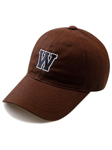 W BOLDING Washed Ball Cap-Brown - Wick - Modalova