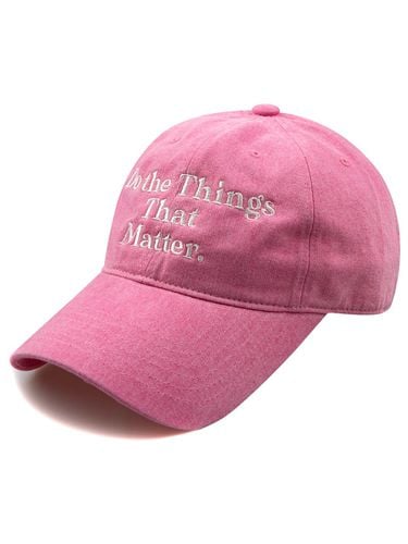 That meter Pigment Ball Cap-Pink - Wick - Modalova