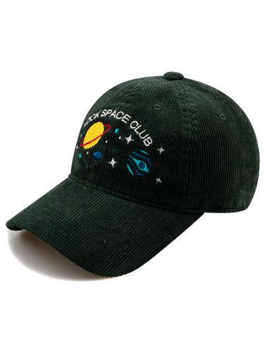 SPACE CLUB Corduroy Ball Cap - Teal - Wick - Modalova